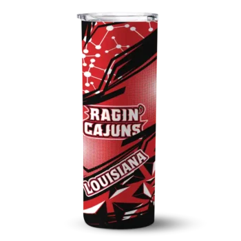 Louisiana Ragin' Cajuns Tumber - Customized Helmet Clash Skinny Red