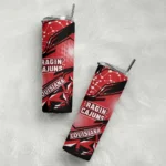 customized-louisiana-ragin-cajuns-helmet-clash-red-skinny-tumbler-best-selling.webp