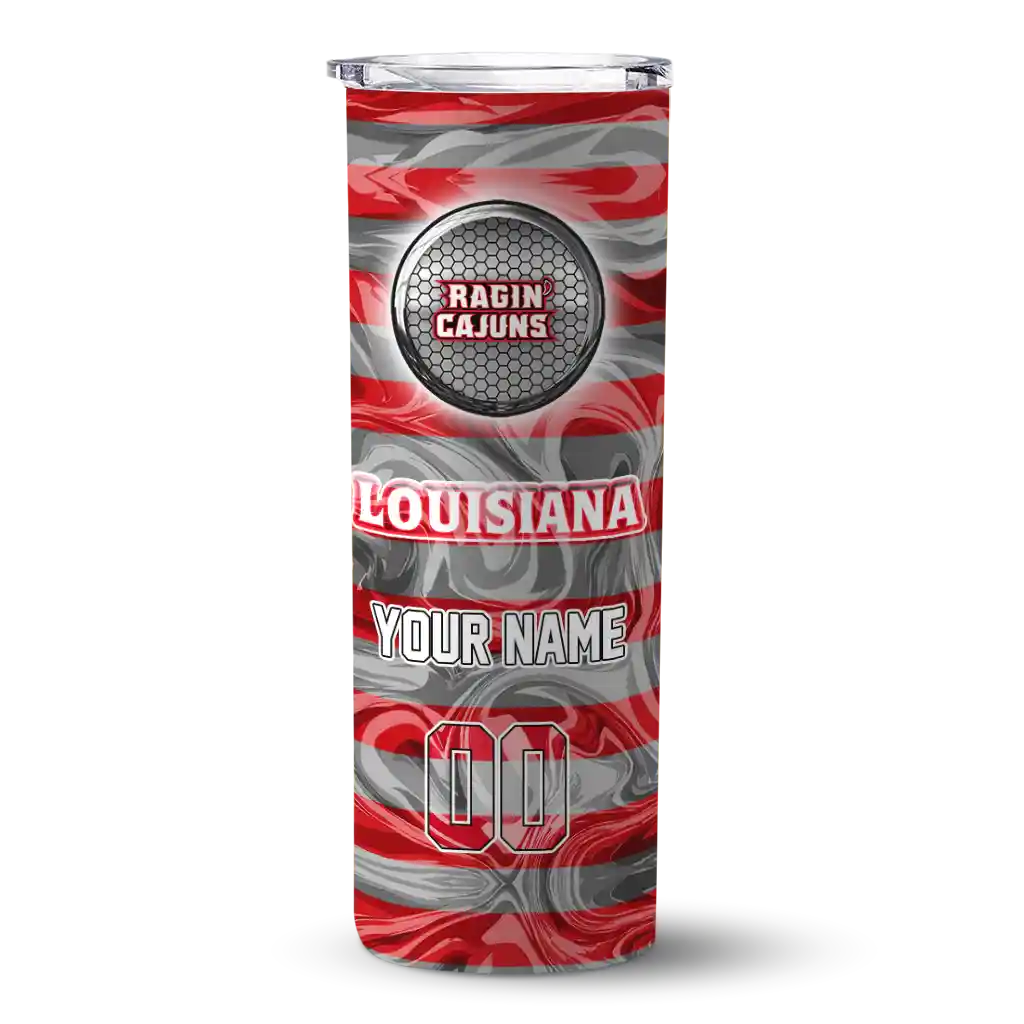 customized-louisiana-ragin-cajuns-patterned-waves-red-skinny-tumbler-best-selling-1.webp customized louisiana ragin cajuns patterned waves red skinny tumbler best selling 1
