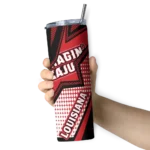 customized-louisiana-ragin-cajuns-web-stripes-red-white-skinny-tumbler-best-selling.webp