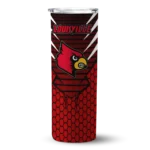 customized-louisville-cardinals-chevron-stripes-red-skinny-tumbler-best-selling.webp