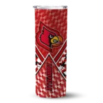 customized-louisville-cardinals-monogram-burst-red-white-skinny-tumbler-best-selling.webp