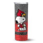 customized-louisville-cardinals-snoopy-attitude-red-skinny-tumbler-best-selling.webp