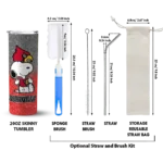 customized-louisville-cardinals-snoopy-attitude-red-skinny-tumbler-best-selling.webp