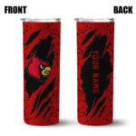 customized-louisville-cardinals-star-pop-red-black-skinny-tumbler-best-selling.webp