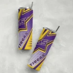 customized-lsu-tigers-web-stripes-purple-white-skinny-tumbler-best-selling.webp