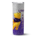 customized-lsu-tigers-winnie-the-pooh-purple-gray-skinny-tumbler-best-selling.webp