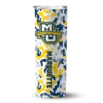 customized-marquette-golden-eagles-claw-marks-blue-white-skinny-tumbler-best-selling.webp