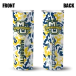 customized-marquette-golden-eagles-claw-marks-blue-white-skinny-tumbler-best-selling.webp