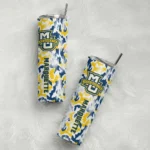 customized-marquette-golden-eagles-claw-marks-blue-white-skinny-tumbler-best-selling.webp