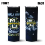 customized-marquette-golden-eagles-rose-romance-blue-black-skinny-tumbler-best-selling.webp