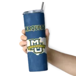 customized-marquette-golden-eagles-torn-band-blue-white-skinny-tumbler-best-selling-1.webp