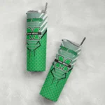 customized-marshall-thundering-herd-chevron-stripes-green-skinny-tumbler-best-selling-1.webp