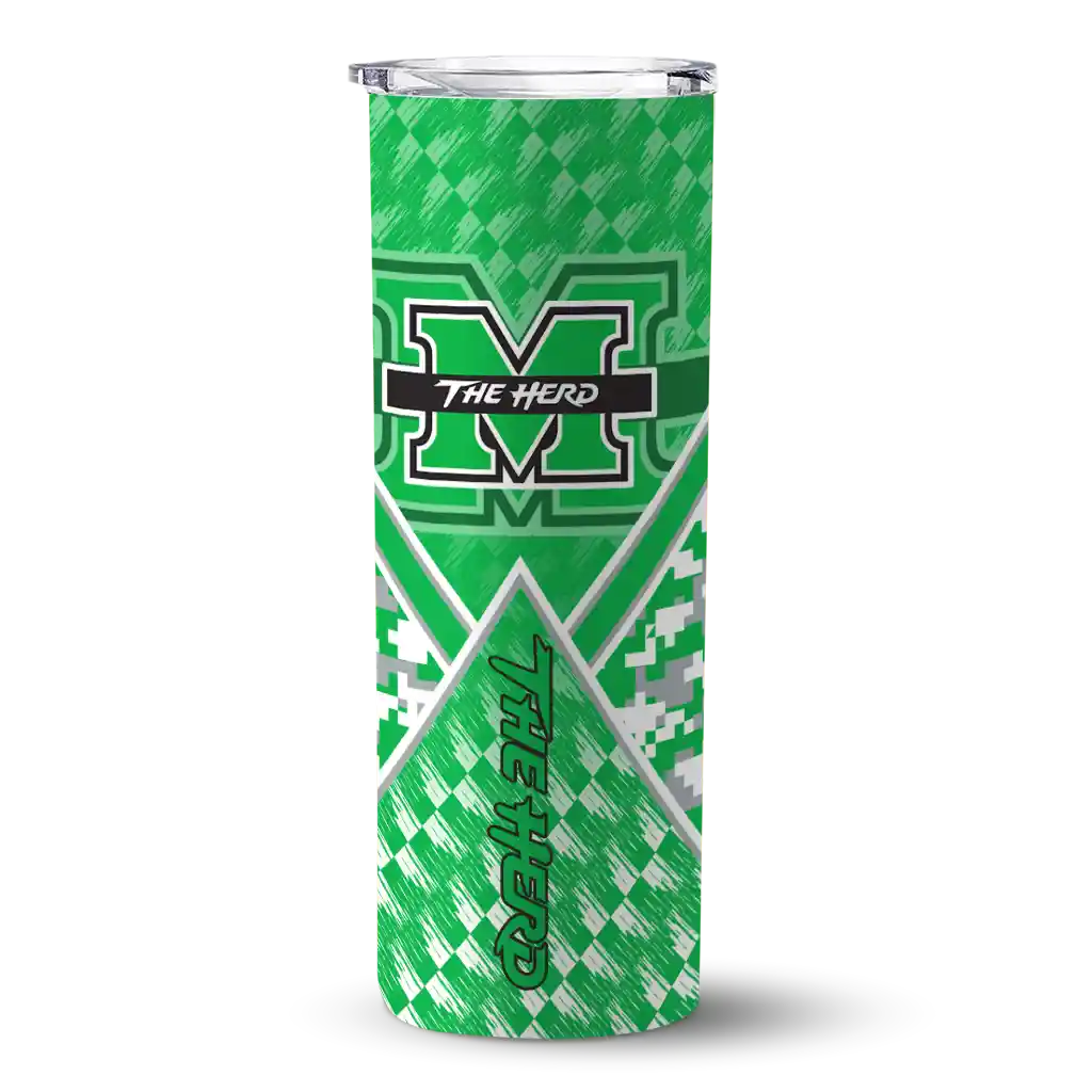 customized-marshall-thundering-herd-monogram-burst-green-white-skinny-tumbler-best-selling.webp customized marshall thundering herd monogram burst green white skinny tumbler best selling