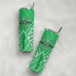 customized-marshall-thundering-herd-monogram-burst-green-white-skinny-tumbler-best-selling.webp