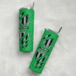 customized-marshall-thundering-herd-star-pop-green-black-skinny-tumbler-best-selling.webp