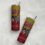 customized-maryland-terrapins-kiss-band-gold-skinny-tumbler-best-selling.webp