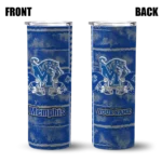customized-memphis-tigers-chevron-patch-blue-skinny-tumbler-best-selling-1.webp