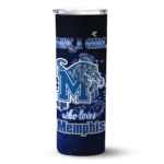 customized-memphis-tigers-rose-romance-blue-black-skinny-tumbler-best-selling-1.webp