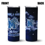 customized-memphis-tigers-rose-romance-blue-black-skinny-tumbler-best-selling-1.webp