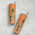 customized-miami-hurricanes-monogram-burst-orange-white-skinny-tumbler-best-selling-1.webp