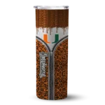 customized-miami-hurricanes-sparkle-drip-orange-skinny-tumbler-best-selling.webp