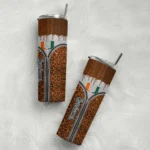 customized-miami-hurricanes-sparkle-drip-orange-skinny-tumbler-best-selling.webp