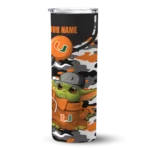 customized-miami-hurricanes-yoda-camo-orange-black-skinny-tumbler-best-selling-1.webp