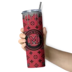 customized-miami-redhawks-camo-streak-red-skinny-tumbler-best-selling.webp