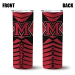 customized-miami-redhawks-camo-texture-red-skinny-tumbler-best-selling.webp