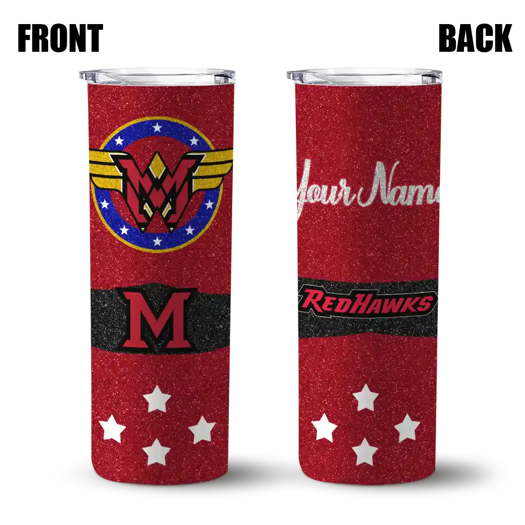 customized-miami-redhawks-star-cluster-red-skinny-tumbler-fashion-forward.webp