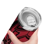 customized-miami-redhawks-web-stripes-red-white-skinny-tumbler-best-selling-1.webp
