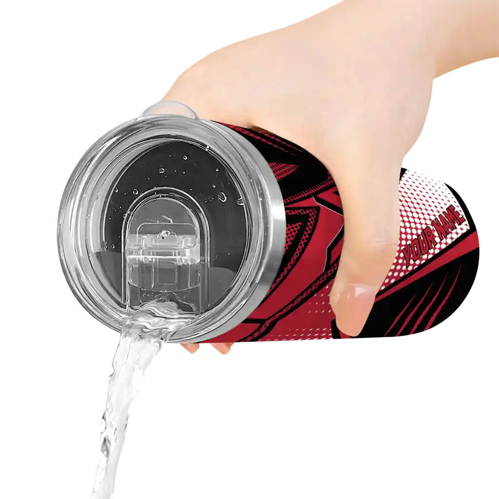 customized-miami-redhawks-web-stripes-red-white-skinny-tumbler-latest-model-1.webp
