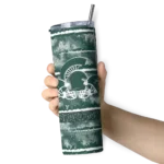 customized-michigan-state-spartans-chevron-patch-green-skinny-tumbler-best-selling.webp