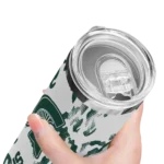 customized-michigan-state-spartans-claw-marks-green-white-skinny-tumbler-best-selling.webp