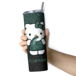 customized-michigan-state-spartans-hello-kitty-green-black-skinny-tumbler-best-selling.webp