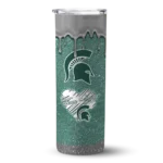 customized-michigan-state-spartans-pixel-fade-green-skinny-tumbler-best-selling.webp