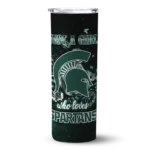 customized-michigan-state-spartans-rose-romance-green-black-skinny-tumbler-best-selling.webp