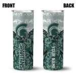 customized-michigan-state-spartans-spiral-burst-print-green-skinny-tumbler-best-selling.webp