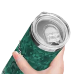 customized-michigan-state-spartans-starburst-tiles-green-skinny-tumbler-best-selling.webp