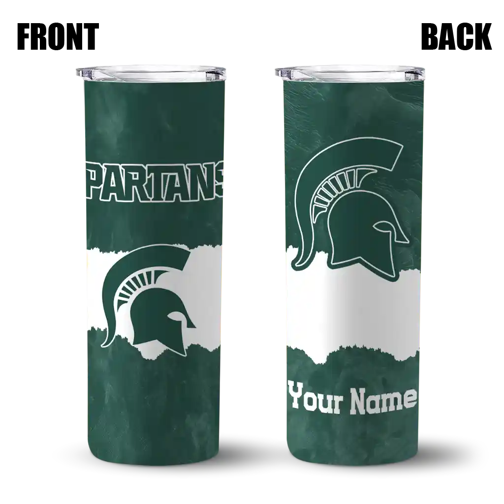 customized-michigan-state-spartans-torn-band-green-white-skinny-tumbler-fashion-forward-1.webp