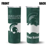 customized-michigan-state-spartans-torn-band-green-white-skinny-tumbler-best-selling.webp