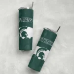 customized-michigan-state-spartans-torn-band-green-white-skinny-tumbler-best-selling.webp