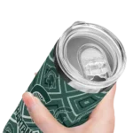 customized-michigan-state-spartans-zipper-leopard-green-skinny-tumbler-best-selling.webp
