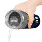 customized-michigan-wolverines-hexagon-honeycomb-blue-black-skinny-tumbler-best-selling.webp