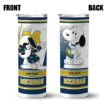 customized-michigan-wolverines-snoopy-dog-blue-white-skinny-tumbler-best-selling.webp
