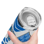 customized-middle-tennessee-blue-raiders-camo-texture-blue-skinny-tumbler-best-selling.webp