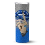 customized-middle-tennessee-blue-raiders-sparkle-lips-blue-skinny-tumbler-best-selling.webp