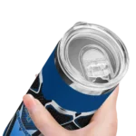 customized-middle-tennessee-blue-raiders-superman-emblem-blue-black-skinny-tumbler-best-selling-1.webp