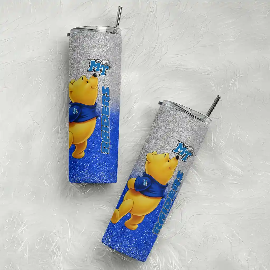 customized-middle-tennessee-blue-raiders-winnie-the-pooh-blue-gray-skinny-tumbler-top-rated.webp